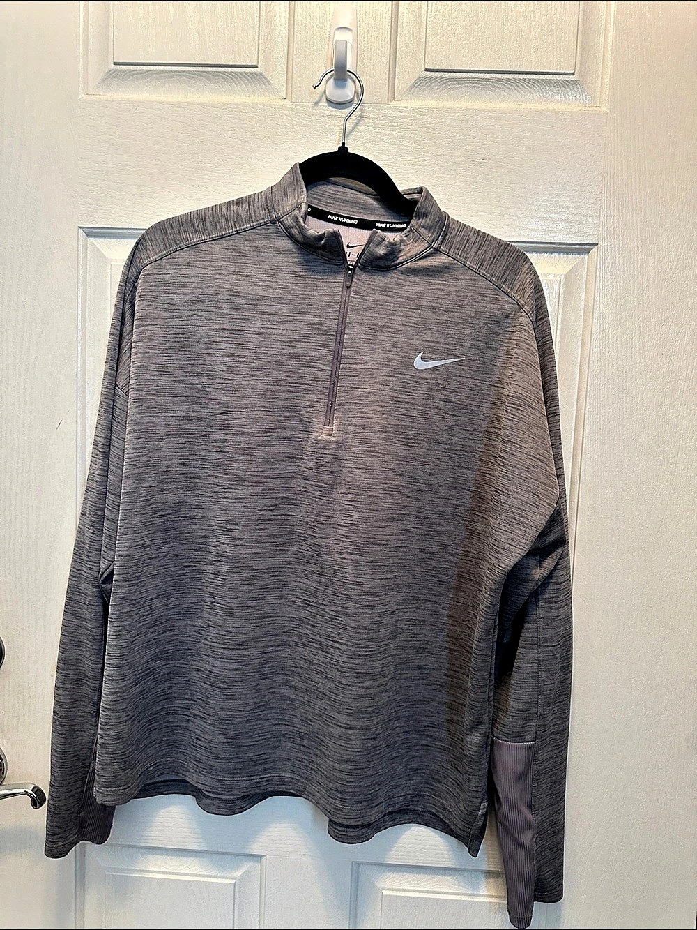 Nike Dri-FIT Element Half-Zip Running Top Gray XL